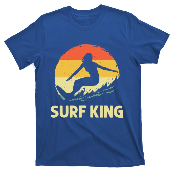 Cool Surfing Art Dad Surf Ocean Beach Lover Surfer Meaningful Gift T-Shirt