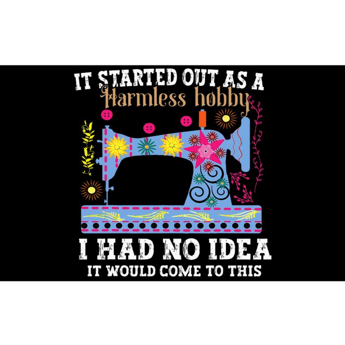 Cool Sewing Art For Women Girls Quilting Pattern Knitting Bumper Sticker