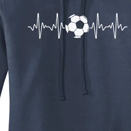 Cool Soccer Art Soccer Lover Goalie Football Women's Pullover Hoodie