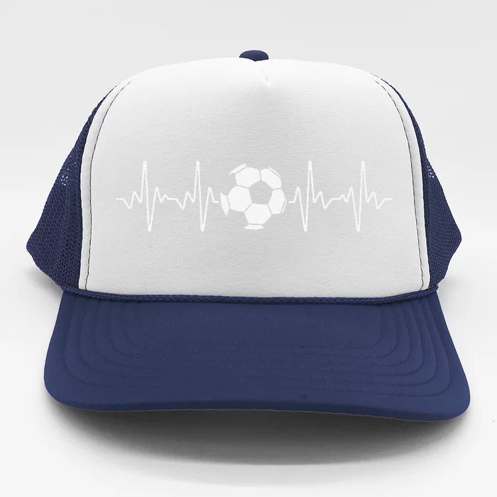 Cool Soccer Art Soccer Lover Goalie Football Trucker Hat