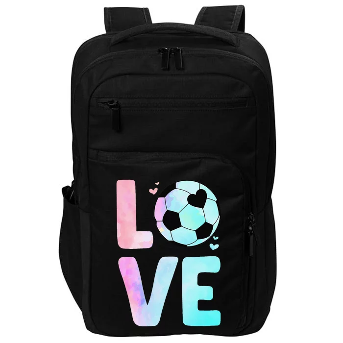 Cool Soccer Art Themed Soccer Player Impact Tech Backpack