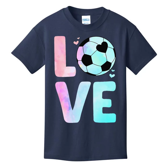 Cool Soccer Art Themed Soccer Player Kids T-Shirt