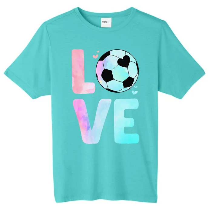 Cool Soccer Art Themed Soccer Player ChromaSoft Performance T-Shirt