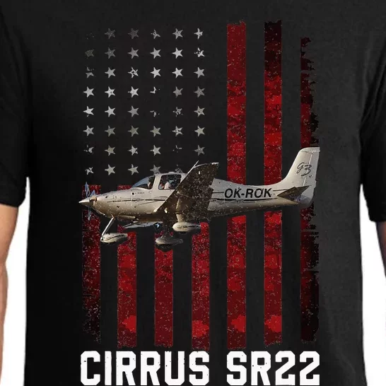 Cirrus Sr22 Aircraft Pajama Set