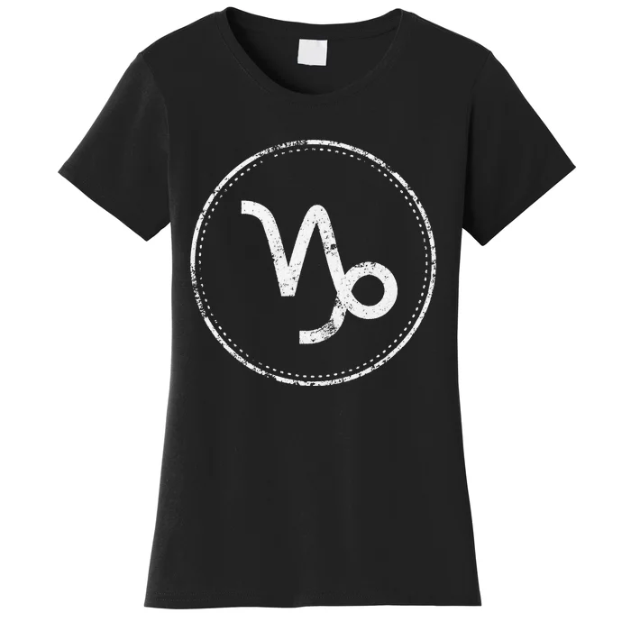 Capricorn Sign – Astrology Zodiac Women's T-Shirt