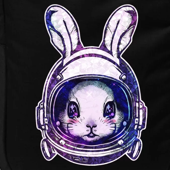 Cute Space Astronaut Bunny Rabbit Impact Tech Backpack