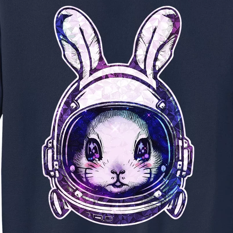 Cute Space Astronaut Bunny Rabbit Tall Sweatshirt