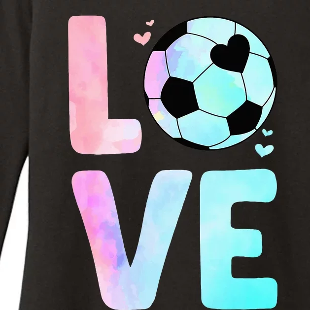 Cool Soccer Art For Themed Soccer Player Womens CVC Long Sleeve Shirt