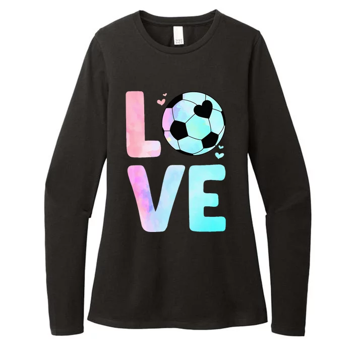 Cool Soccer Art For Themed Soccer Player Womens CVC Long Sleeve Shirt