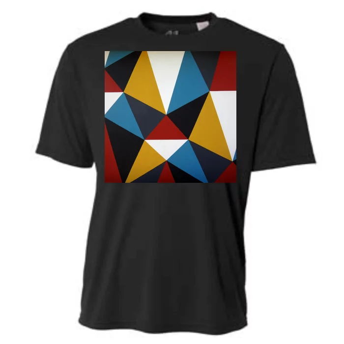 Cool Shape Abstract Singleton Iterator Cooling Performance Crew T-Shirt