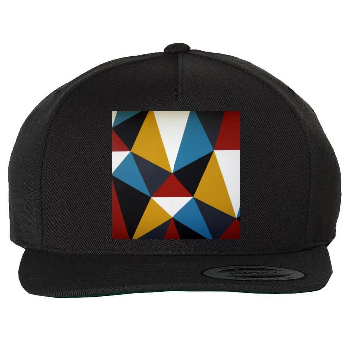 Cool Shape Abstract Singleton Iterator Wool Snapback Cap