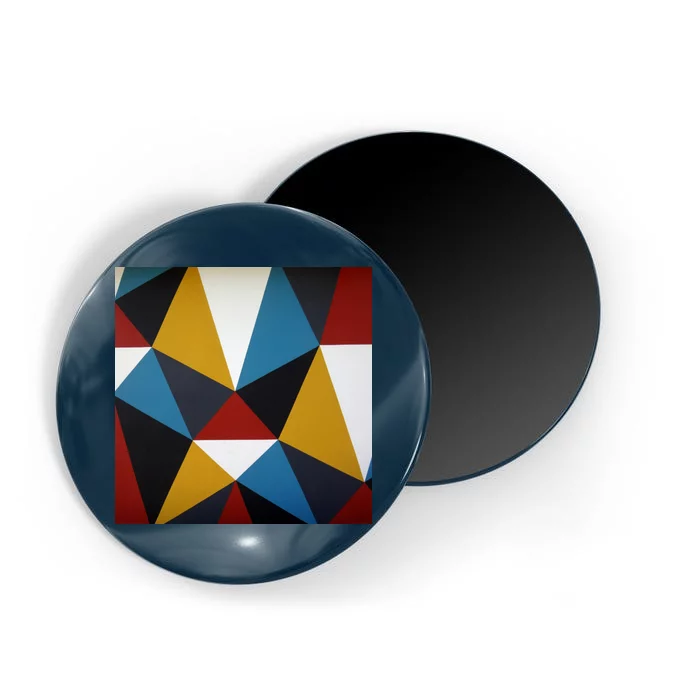 Cool Shape Abstract Singleton Iterator Magnet