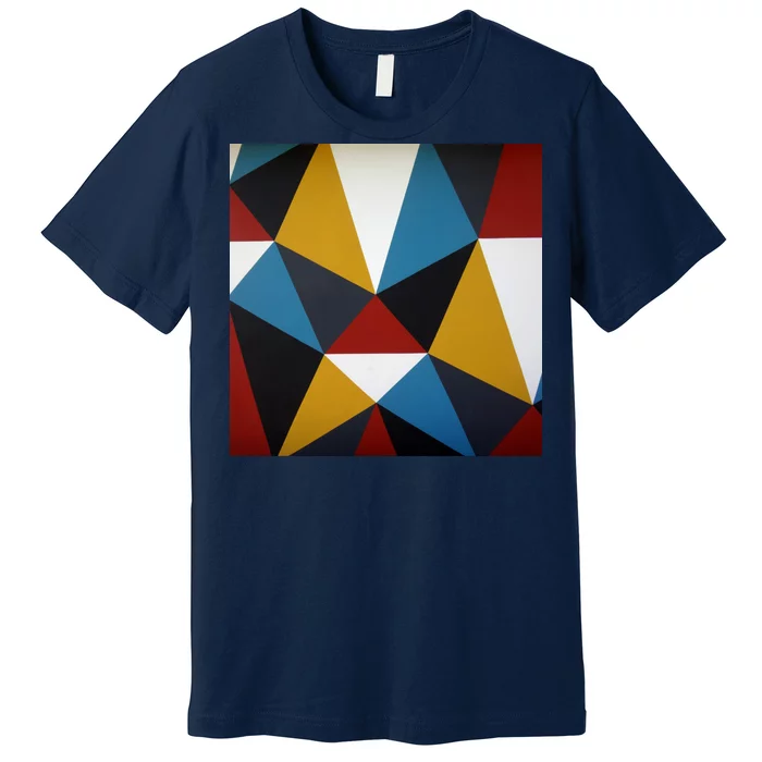 Cool Shape Abstract Singleton Iterator Premium T-Shirt