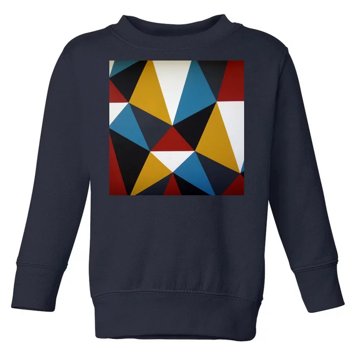 Cool Shape Abstract Singleton Iterator Toddler Sweatshirt