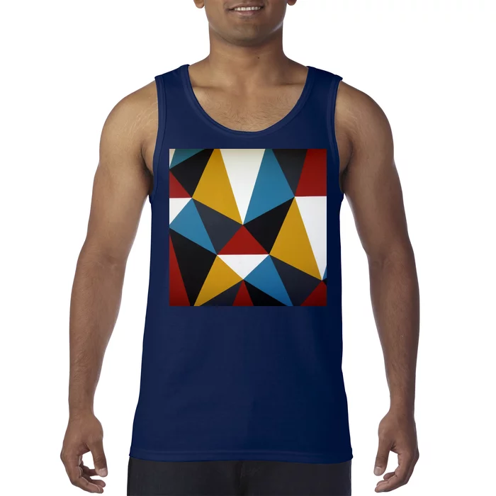 Cool Shape Abstract Singleton Iterator Tank Top