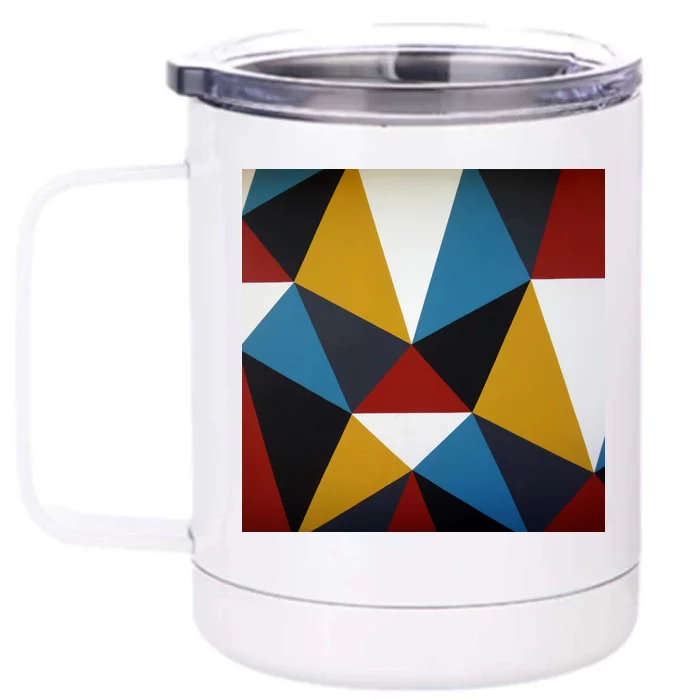 Cool Shape Abstract Singleton Iterator Front & Back 12oz Stainless Steel Tumbler Cup