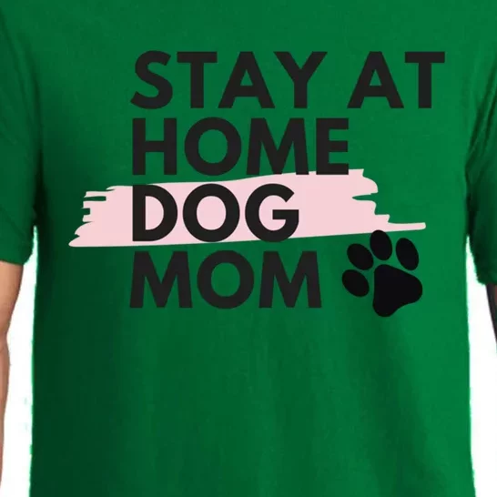 Cute Stay At Home Fur Dog Mom Life Fur Dog Mama Cool Gift Cool Gift Pajama Set