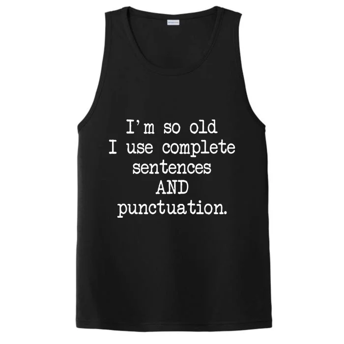 Complete Sentences And Punctuation Grammar Performance Tank