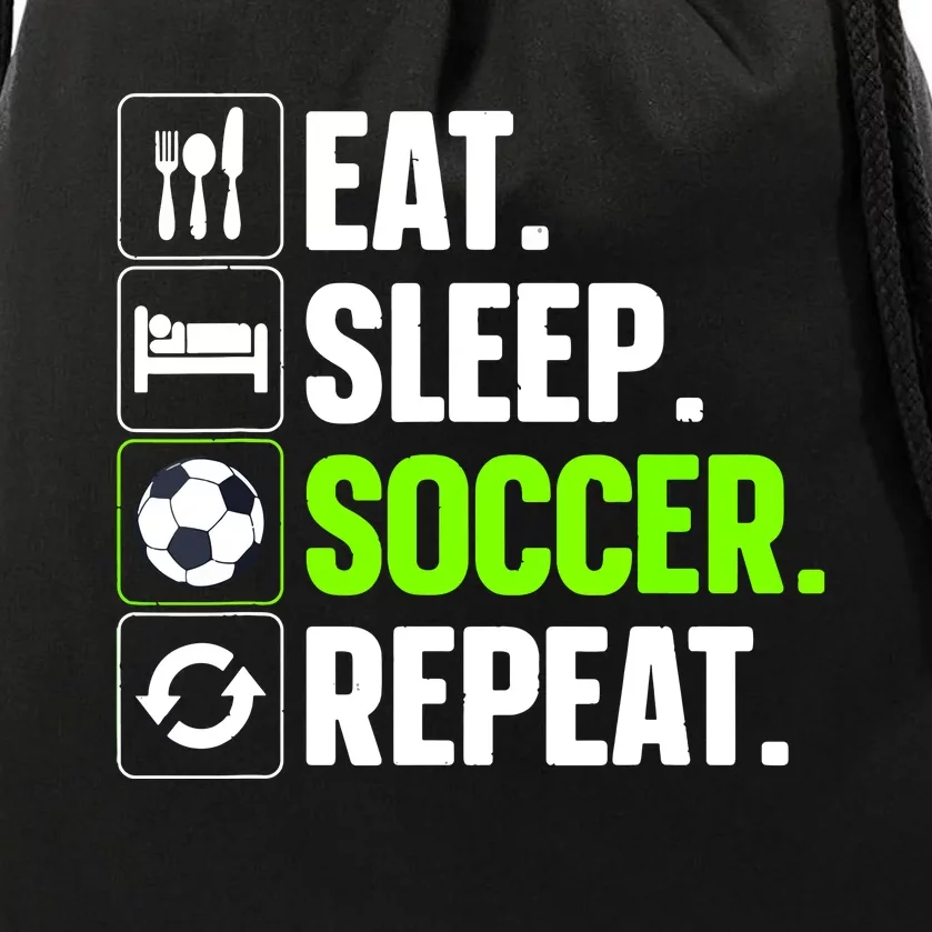 Cool Soccer Art For Team Sport Soccer Player Gift Drawstring Bag