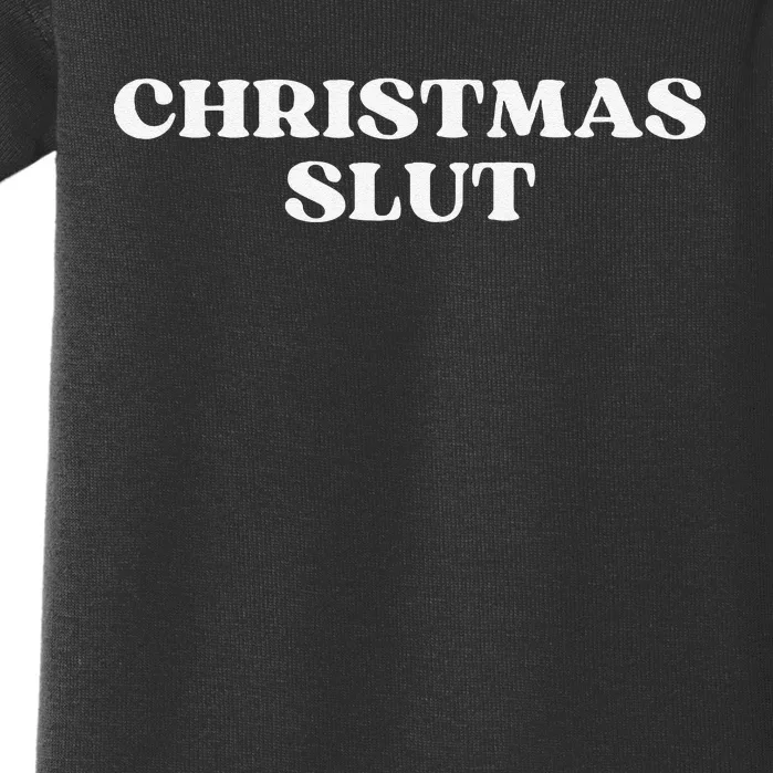 Christmas Slut Aesthetic Baby Bodysuit