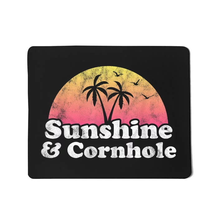 Cornhole Sunshine And Cornhole Mousepad