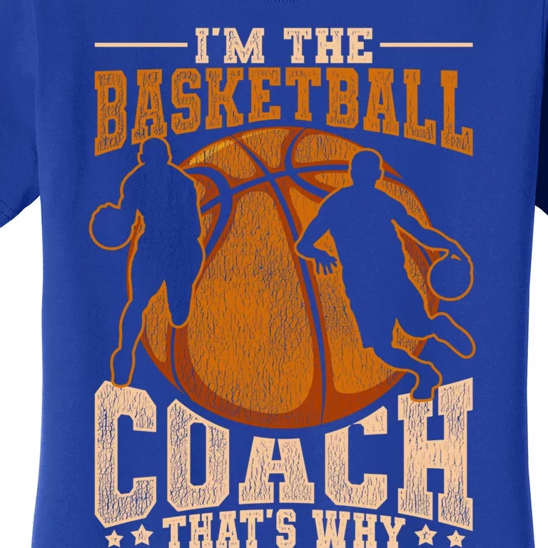 Coaching Sports Athletic Basketball Coach Training Coach Funny Gift Women's T-Shirt