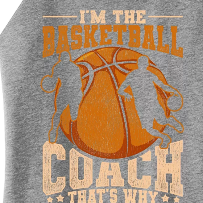 Coaching Sports Athletic Basketball Coach Training Coach Funny Gift Women’s Perfect Tri Rocker Tank