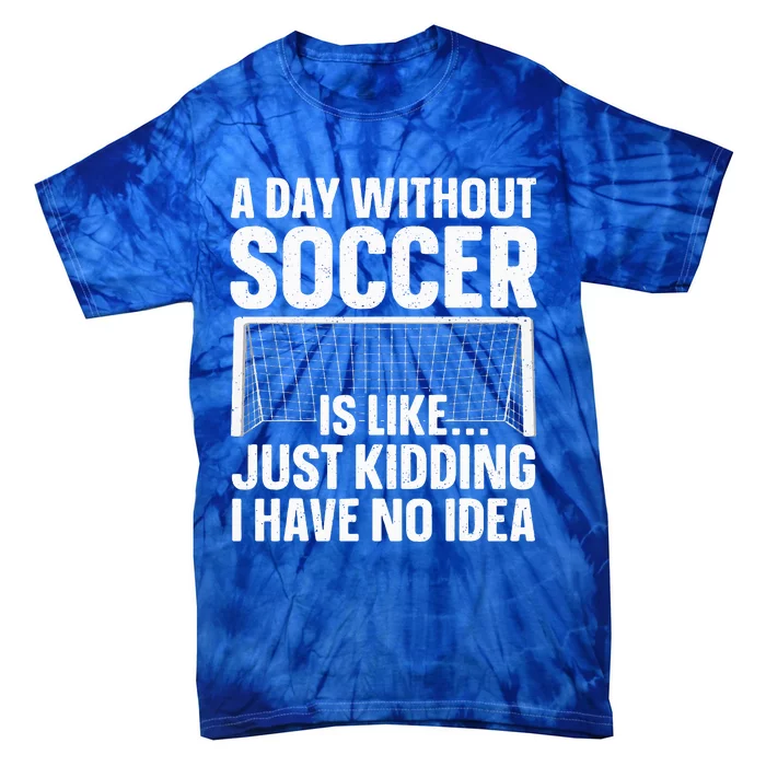 Cool Soccer Art For Mom Goalie Coach Soccer Player Tie-Dye T-Shirt