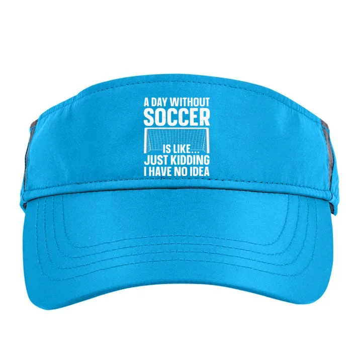 Cool Soccer Art For Mom Goalie Coach Soccer Player Adult Drive Performance Visor