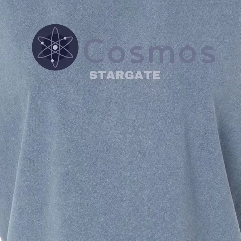 Cosmos Stargate ATOM Cosmos Crypto HODL Cryptocurrency Cosmos Blockchain Garment-Dyed Women's Muscle Tee