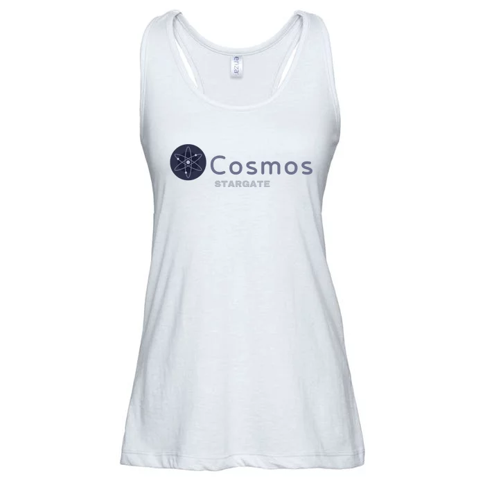 Cosmos Stargate ATOM Cosmos Crypto HODL Cryptocurrency Cosmos Blockchain Ladies Essential Flowy Tank