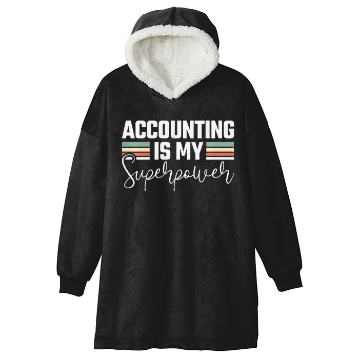 Calculating Spreadsheet Accounting Using Excel Accountant Hooded Wearable Blanket