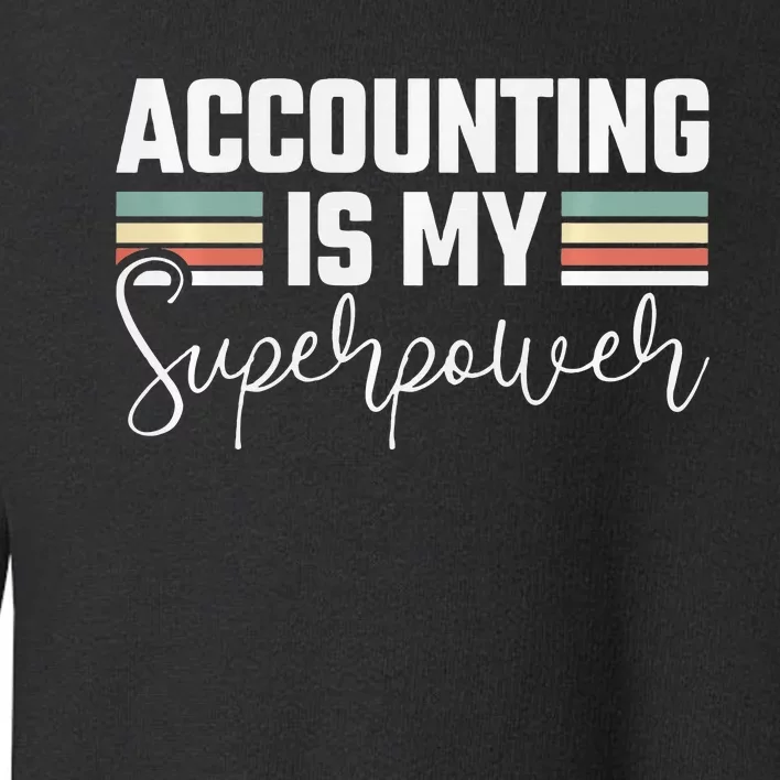 Calculating Spreadsheet Accounting Using Excel Accountant Toddler Sweatshirt