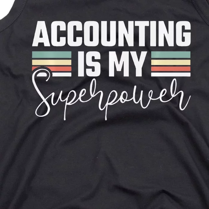 Calculating Spreadsheet Accounting Using Excel Accountant Tank Top