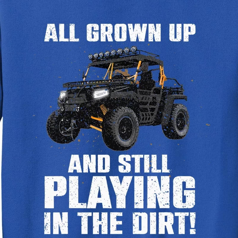 Cute Sidebyside Art Offroad Mudding Sxs Utv Tall Sweatshirt