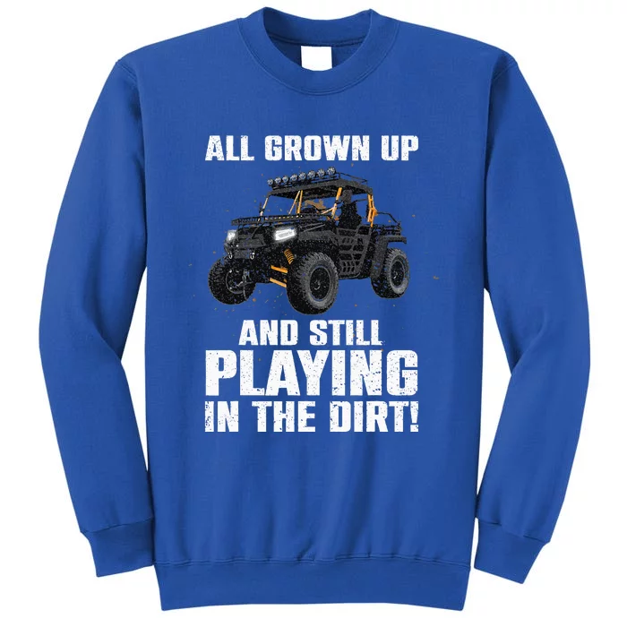 Cute Sidebyside Art Offroad Mudding Sxs Utv Tall Sweatshirt