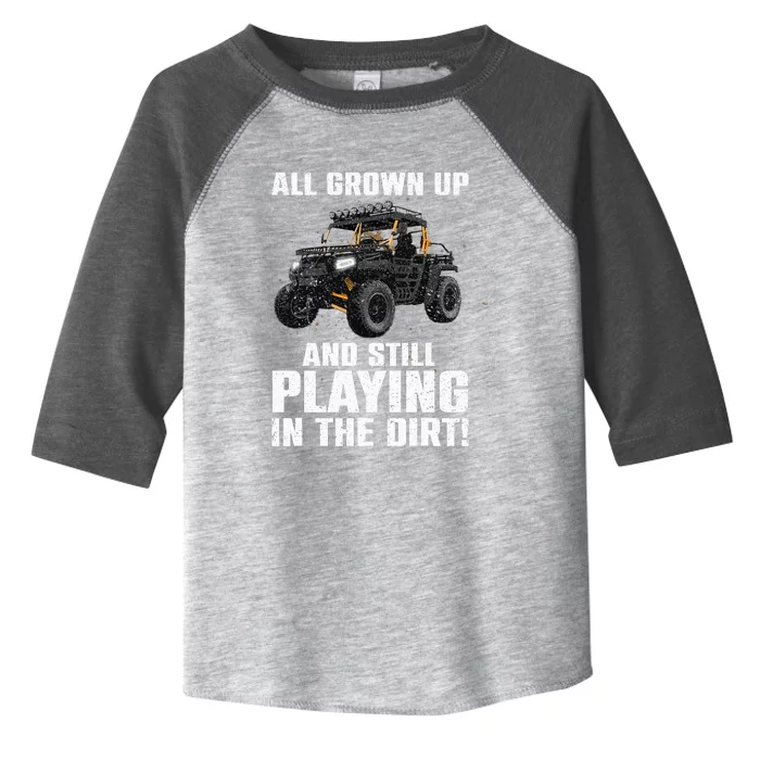 Cute Sidebyside Art Offroad Mudding Sxs Utv Toddler Fine Jersey T-Shirt