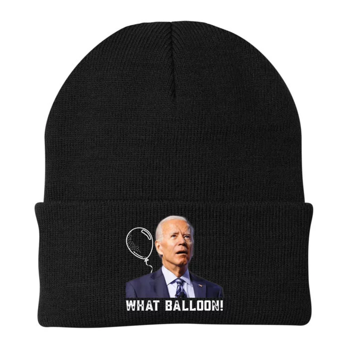 Chinese Spy Balloon Funny Surveillance Joe Biden Knit Cap Winter Beanie