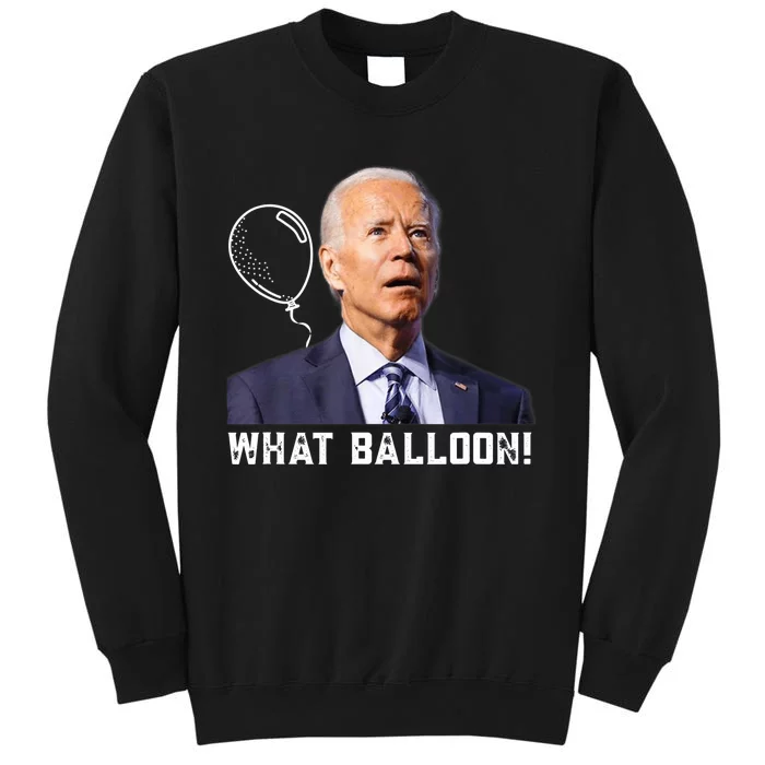 Chinese Spy Balloon Funny Surveillance Joe Biden Tall Sweatshirt