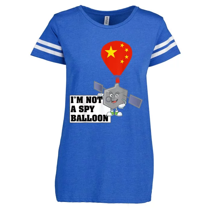 Chinese Surveillance Balloon I'm Not a Spy Ballon Usa Enza Ladies Jersey Football T-Shirt