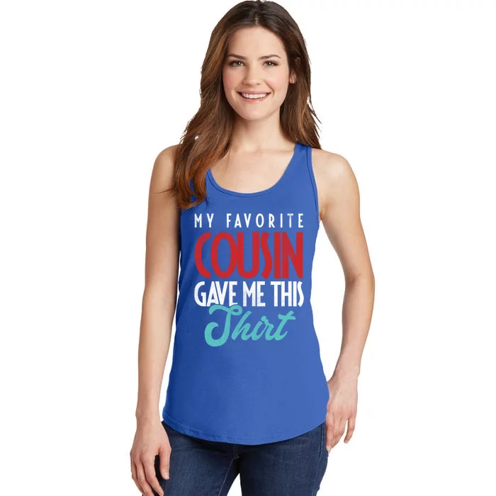 Cousin Sister Brother Uncle Aunt Niece Nephew Gift Ladies Essential Tank