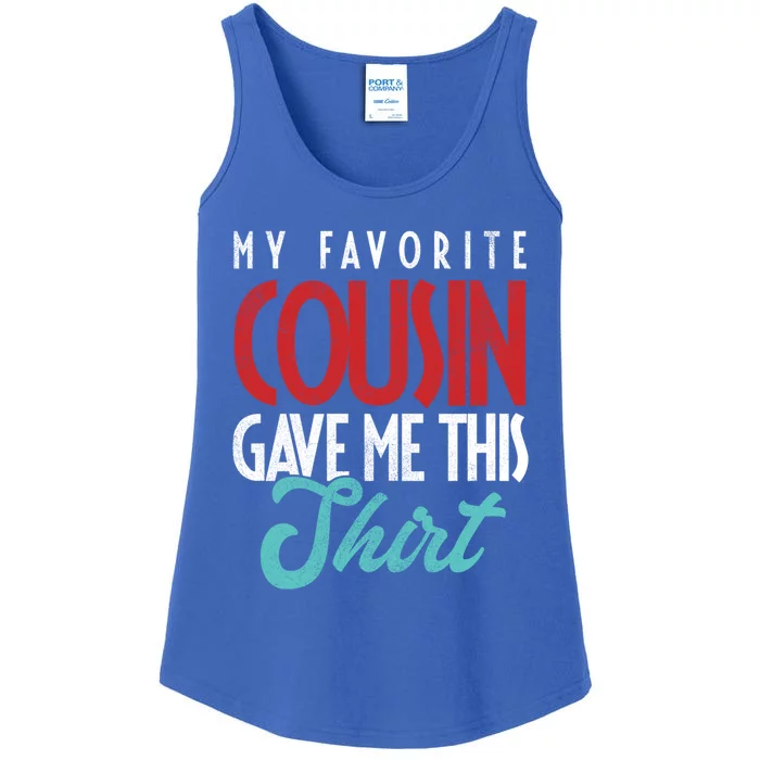 Cousin Sister Brother Uncle Aunt Niece Nephew Gift Ladies Essential Tank