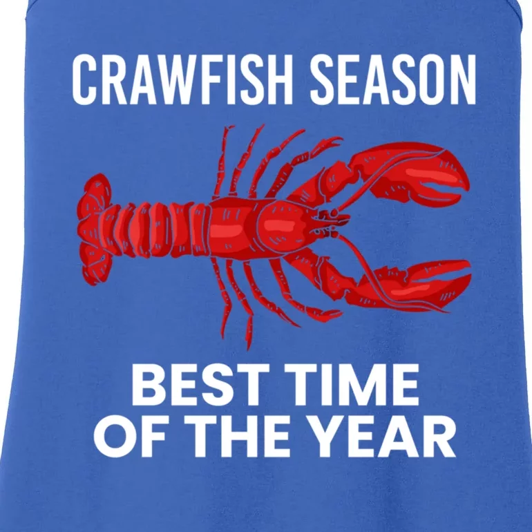 Crawfish Season Best Time Of The Year Gift Ladies Essential Tank