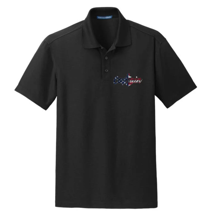 Captain Sailing Boat Sailing Captain Dry Zone Grid Performance Polo