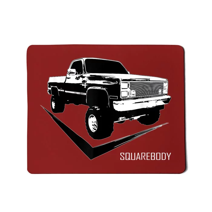 Classic Square Body Truck Squarebody Mousepad