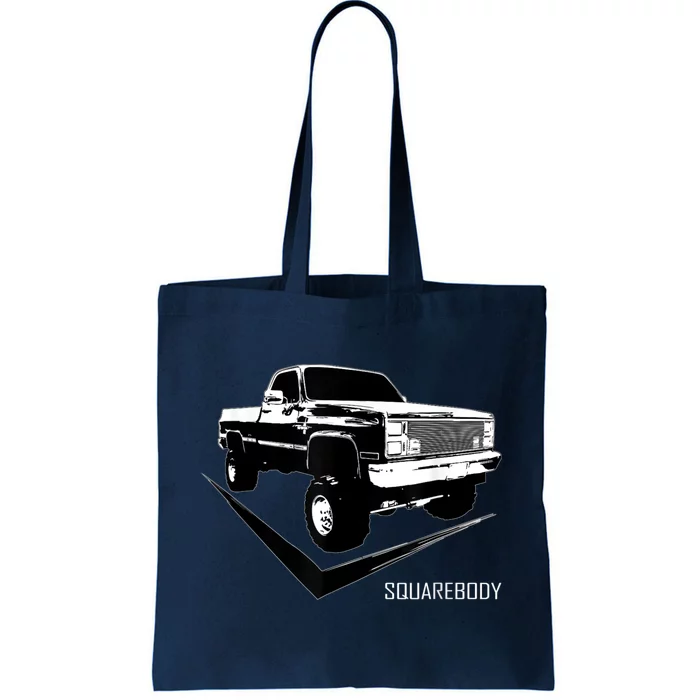 Classic Square Body Truck Squarebody Tote Bag