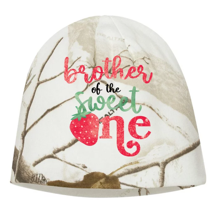 Cute Strawberry Brother Of The Sweet One Kati - Camo Knit Beanie