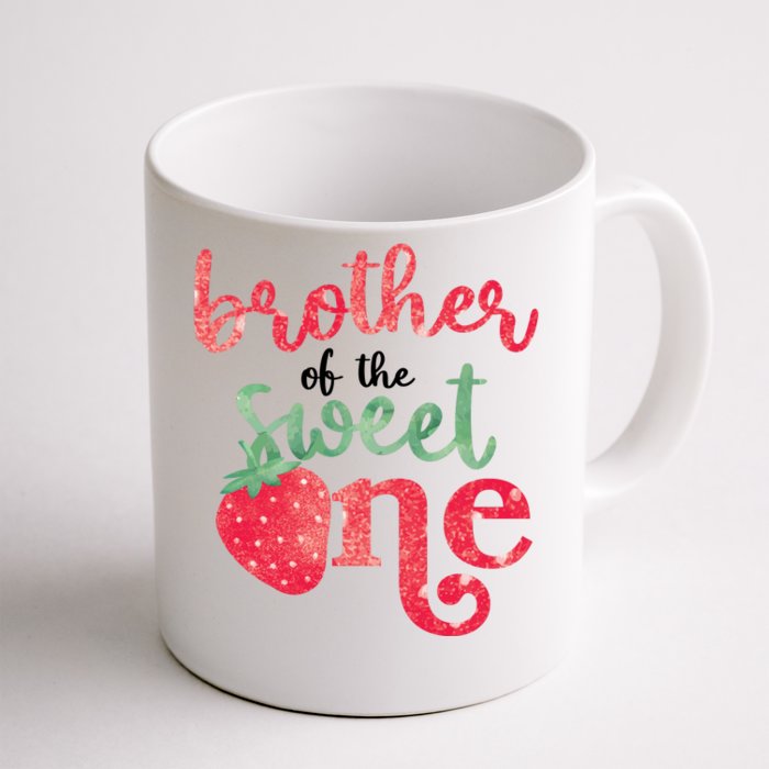 Cute Strawberry Brother Of The Sweet One Front & Back Coffee Mug