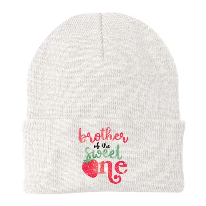 Cute Strawberry Brother Of The Sweet One Knit Cap Winter Beanie