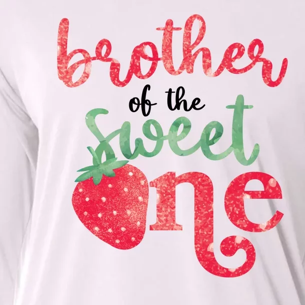 Cute Strawberry Brother Of The Sweet One Cooling Performance Long Sleeve Crew